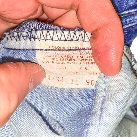 Vintage orange tag Levi’s distressed - Picture 5 of 7